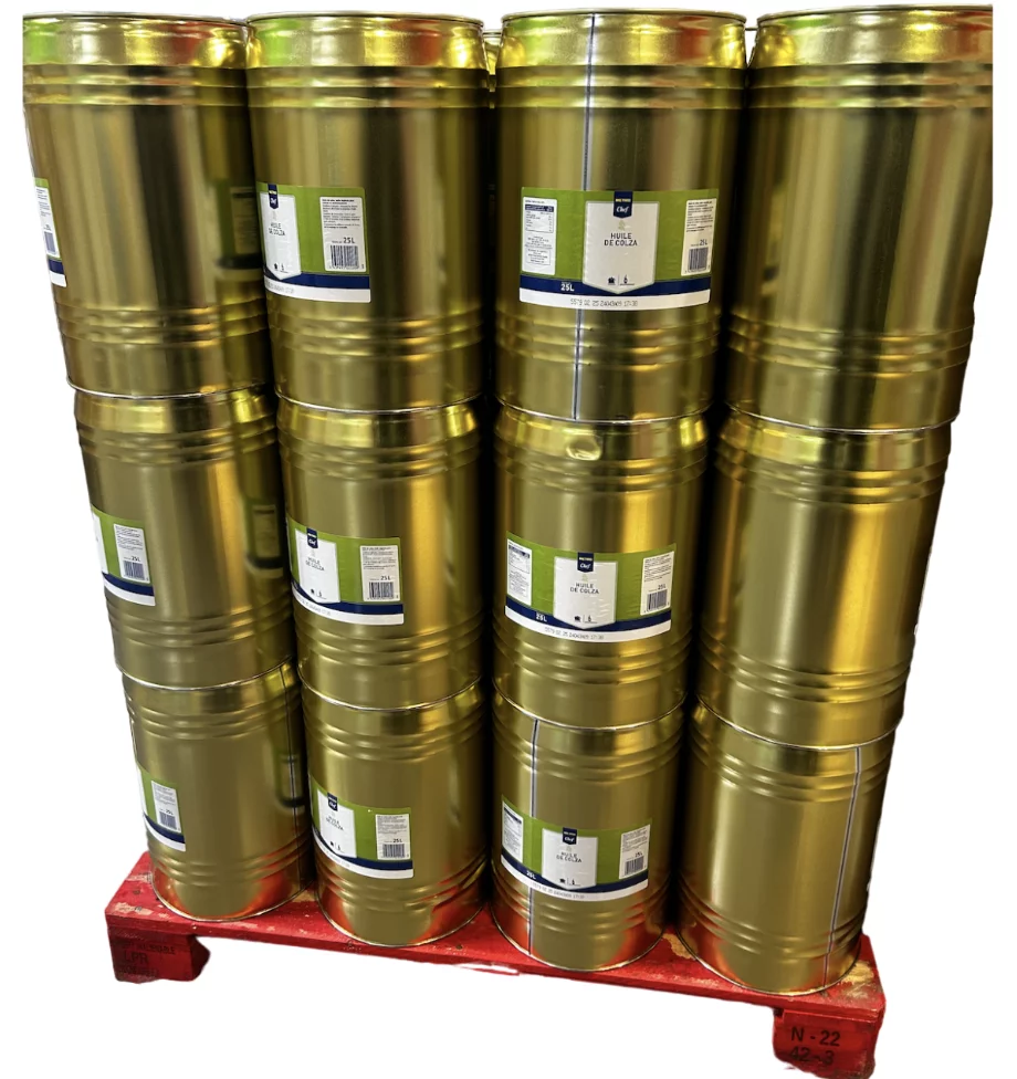 Palette Pro - Huile de Friture Frial (60 bidons 5L) - DestockPro